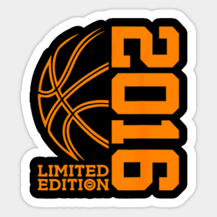 8Th Birthday Basketball Limited Edition 2016 Sticker